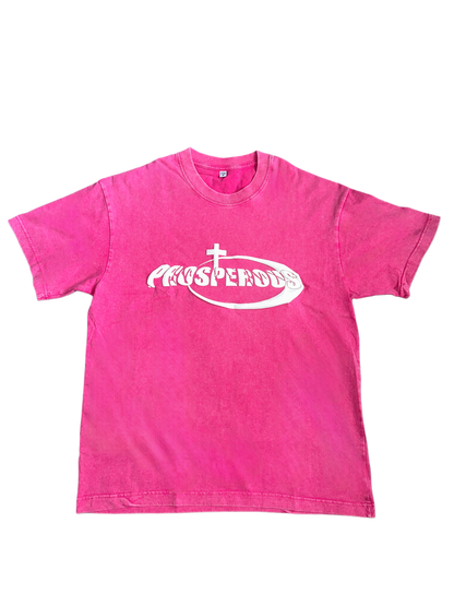 Pink Prosperous Apparel "Philippians
4:19" Vintage Tee