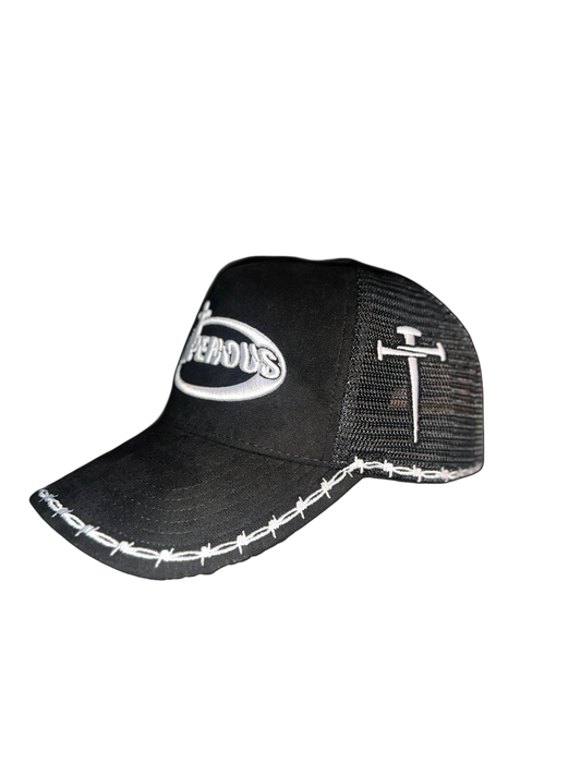 Prosperous “Barbed Grace” Trucker Hat